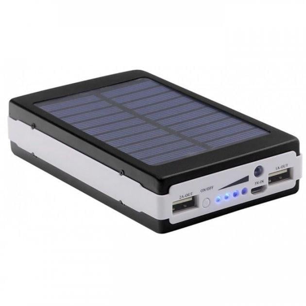Повербанк Solar 90000 mAh мобильное зарядное с солнечной панелью и лампой (9395547)