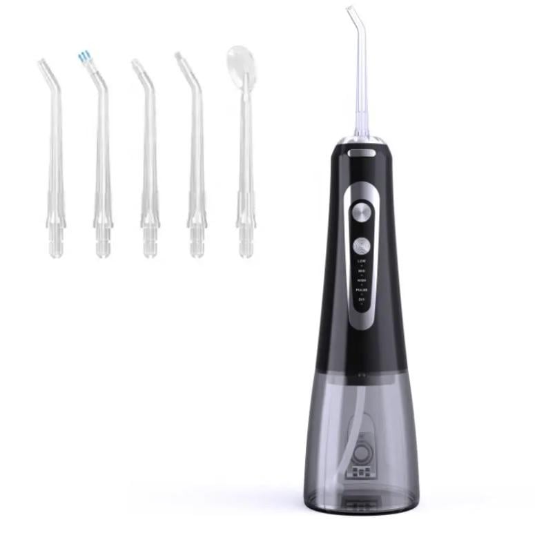 Ирригатор зубной Portable Oral Irrigator 106-2D портативный ирригатор для полости рта 6 насадок Black - фото 2 Ирригатор зубной Portable Oral Irrigator 106-2D портативный ирригатор для полости рта 6 насадок Black - фото 2