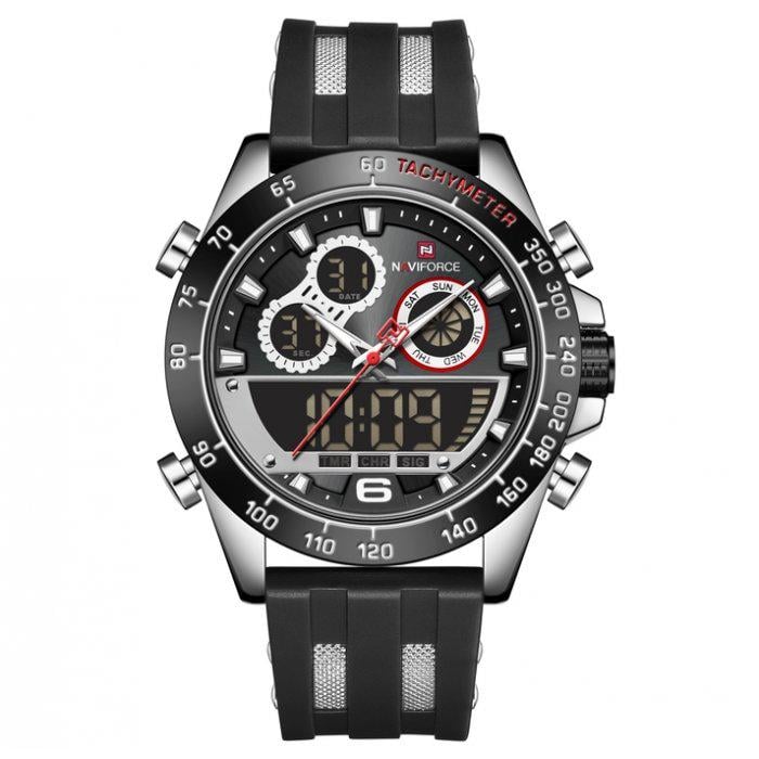 Часы наручные мужские Naviforce Banda Black (9175)