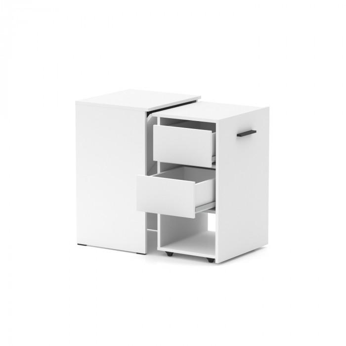 Стол-трансформер Knap Hobana Box 2 World 140х50х75 см Белый (S201020101) - фото 2 Стол-трансформер Knap Hobana Box 2 World 140х50х75 см Белый (S201020101) - фото 2