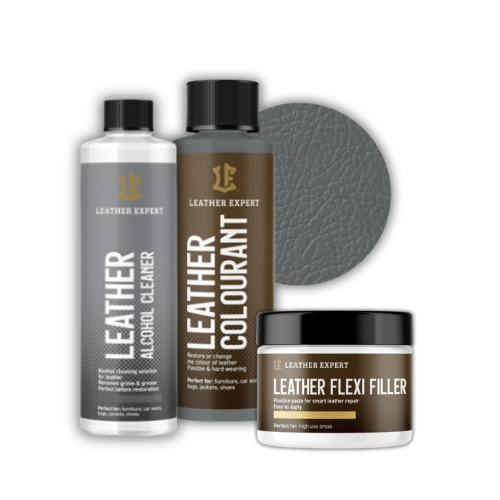 Набор для легкой реставрации кожаного салона Leather Expert 402 Metal Grey