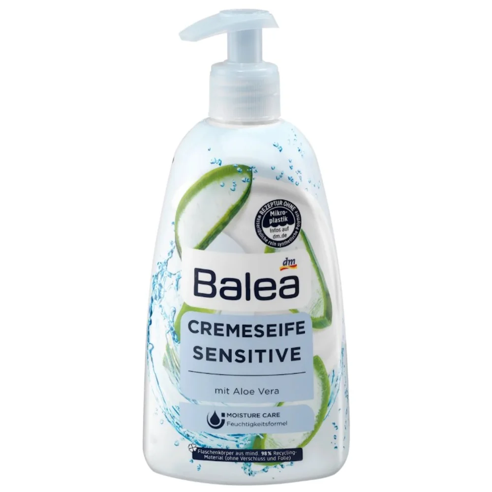 Крем-мило рідке Balea Creme Seife Sensitive для чутливої шкіри 500 мл