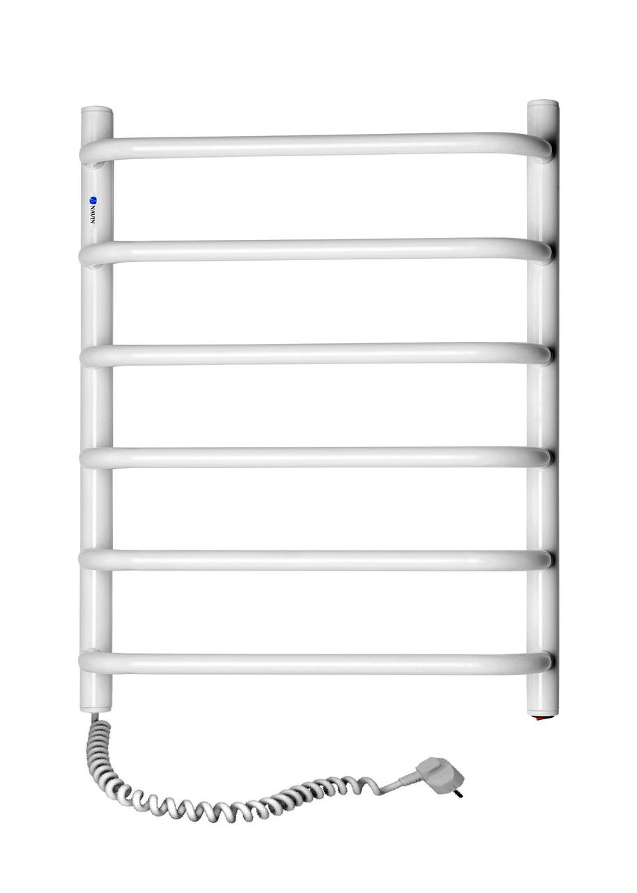 Полотенцесушитель электрический NAVIN Симфония 480x600 мм выключатель справа