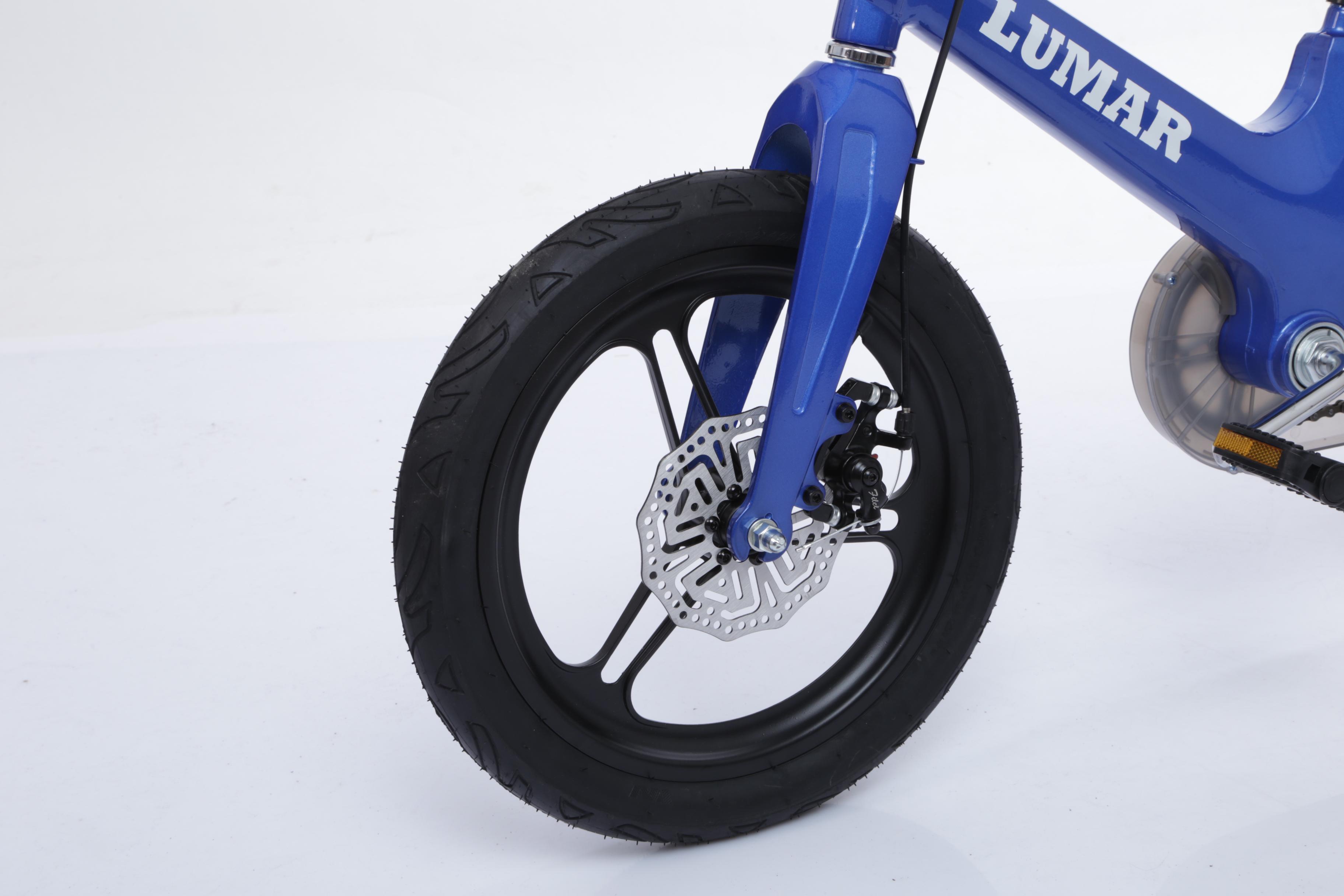 Магнієвий дитячий велосипед LUMAR 16'' Синій перламутр (1604) - фото 8