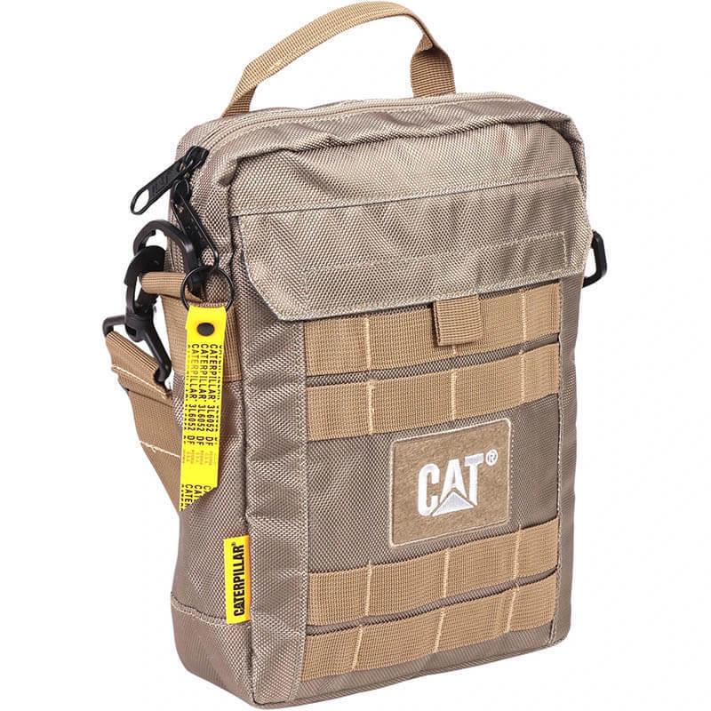 Мужская сумка CAT Combat Namib 5 л Светло-коричневый (84036-558)