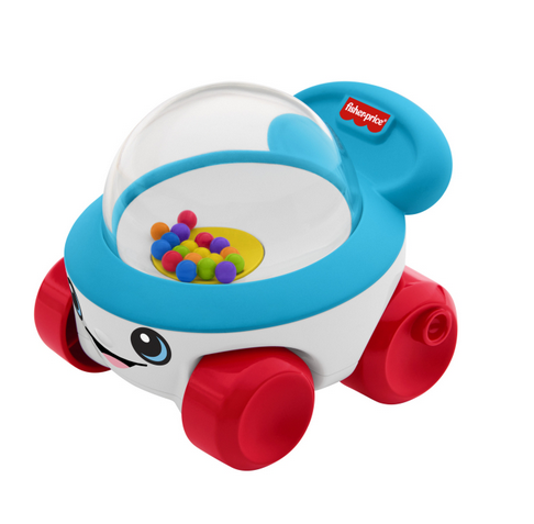 Іграшка розвивальна Fisher-Price Машинка-каталка Попкорн (JKD57) Іграшка розвивальна Fisher-Price Машинка-каталка Попкорн (JKD57)