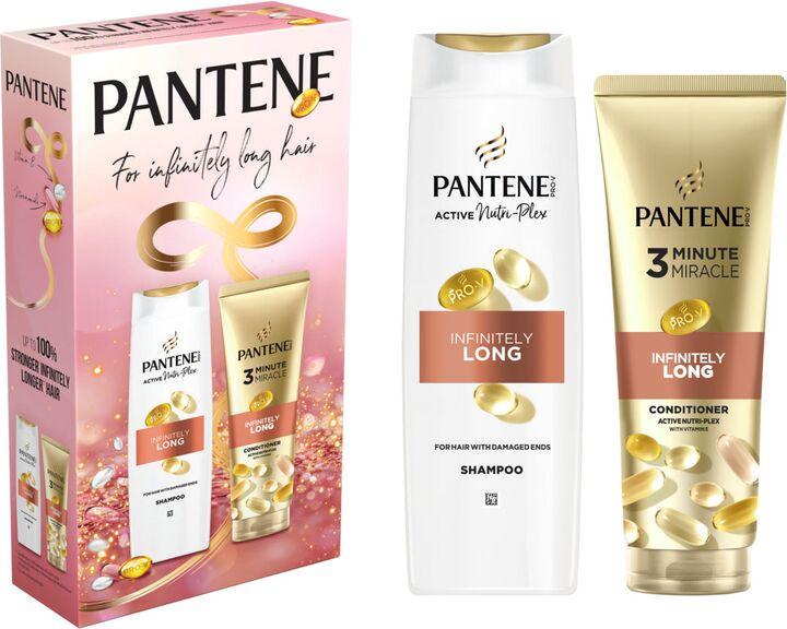 Подарочный набор Pantene Infinitely Long шампунь 400 мл/бальзам-ополаскиватель 220 мл (8700216614870)