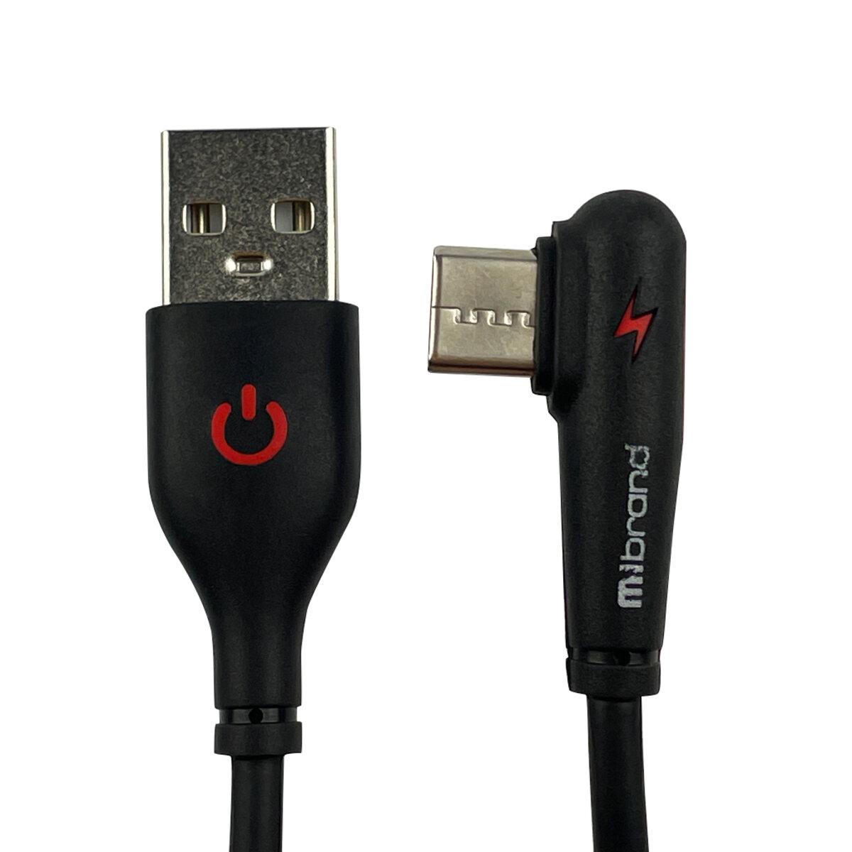 Кабель Mibrand MI-11 USB Type-C 1 м Black (MIDC/11TB)