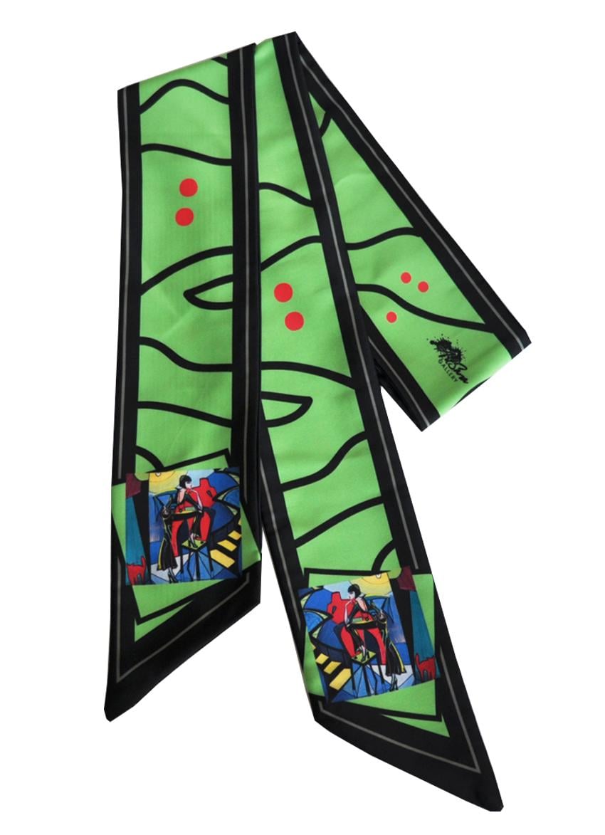 Шарфик-краватка My Scarf Містичний блюз (gzt-005)