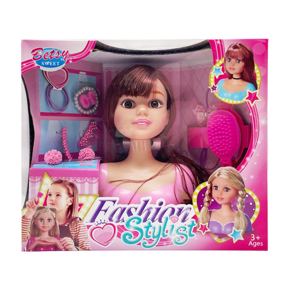 Лялька-манекен для зачісок 2813C Брюнетка та аксесуари (26123096)