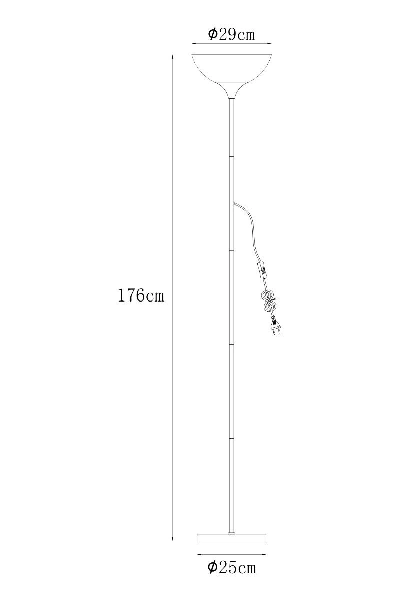 Торшер Zuma Line SARDA (A4036-MWH) - фото 2 Торшер Zuma Line SARDA (A4036-MWH) - фото 2