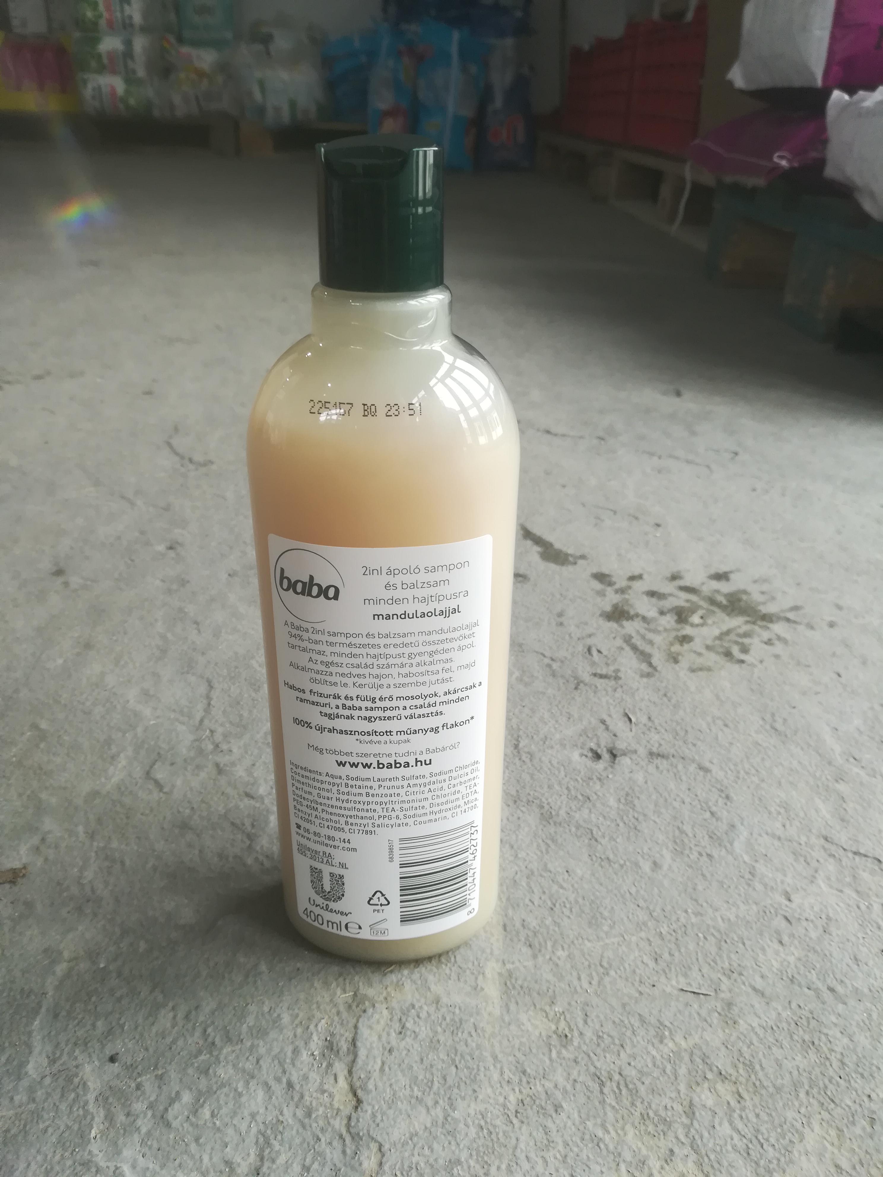 Шампунь для купання дітей Baba 400 мл (725) - фото 2 Шампунь для купання дітей Baba 400 мл (725) - фото 2