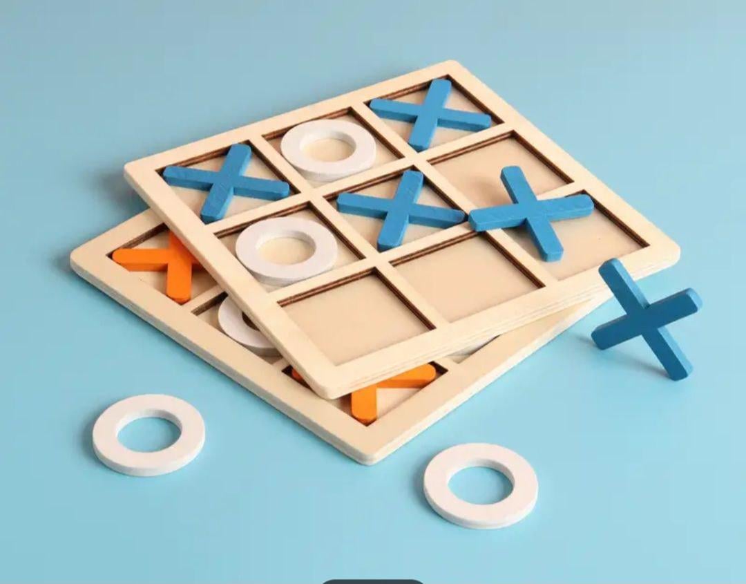 Настільна гра для дітей та дорослих Хрестики-Нолики дерев'яна Синій (Т-1016) - фото 5 Настільна гра для дітей та дорослих Хрестики-Нолики дерев'яна Синій (Т-1016) - фото 5