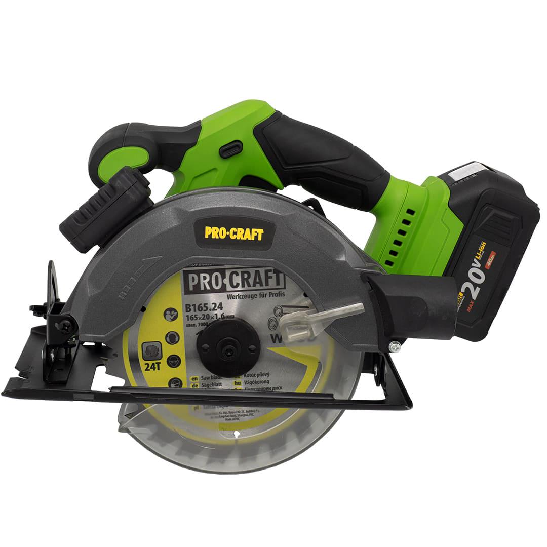 Пила акумуляторна дискова Procraft PCA28 Без АКБ та ЗП (030028) - фото 3 Пила акумуляторна дискова Procraft PCA28 Без АКБ та ЗП (030028) - фото 3