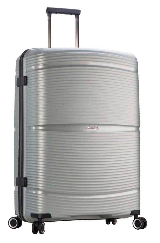 Чемодан Snowball 94103 большой 105 л Серебряный (94103-L-Silver)