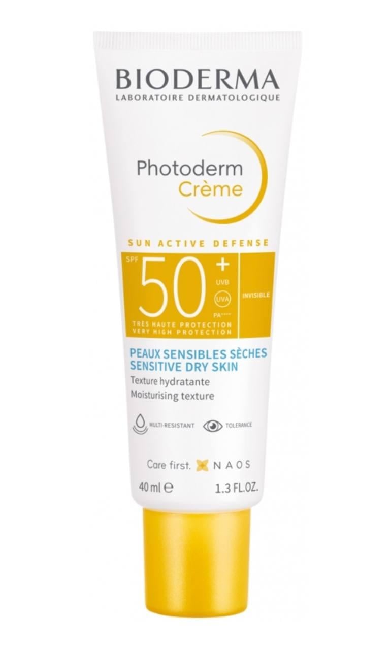 Крем сонцезахисний BIODERMA Photoderm SPF50+ Creme для чутливої/сухої шкіри 40 мл (2380746894)