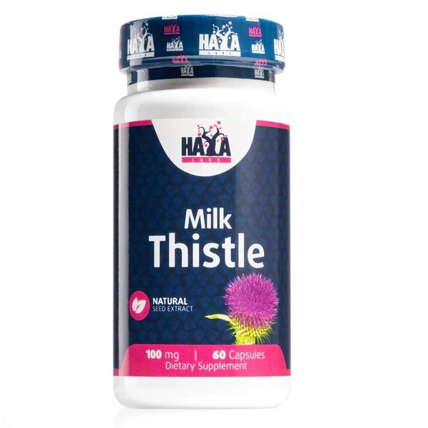 Розторопша Haya Labs Milk Thistle 100 mg 60 caps