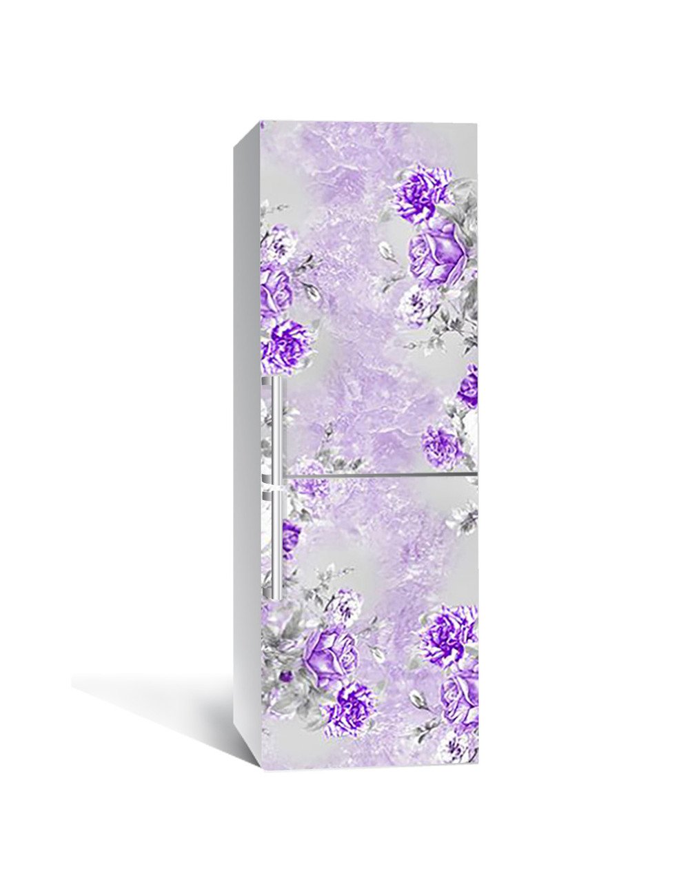 Наклейка 3D на холодильник Zatarga "Пурпурный путь" виниловая 650х2000 мм