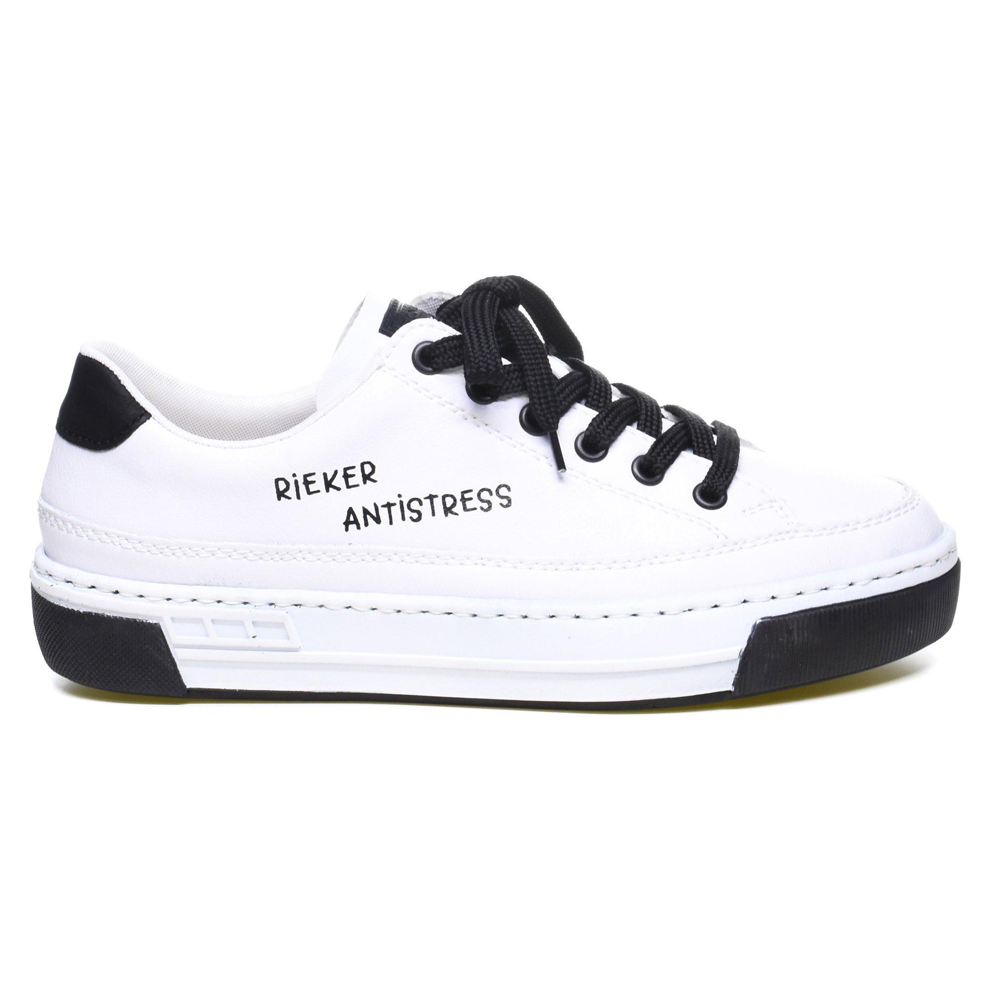 Кеди жіночі Rieker р. 39 Білий/Чорний (035246-39) - фото 7 Кеди жіночі Rieker р. 39 Білий/Чорний (035246-39) - фото 7