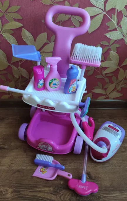 Детский набор для уборки Мамина помощница A5938 (2698531236) - фото 7