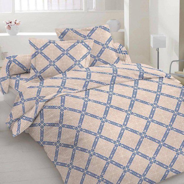 Комплект постельного белья Vital Textile Голд Люкс бязь двуспальный 180х220 см (BL-459-1)