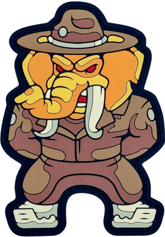 Патч Слон FM Сержант (PATCH-0287)