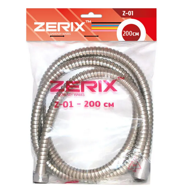 Шланг Zerix Chr.Z-01 200 см (ZX0200)