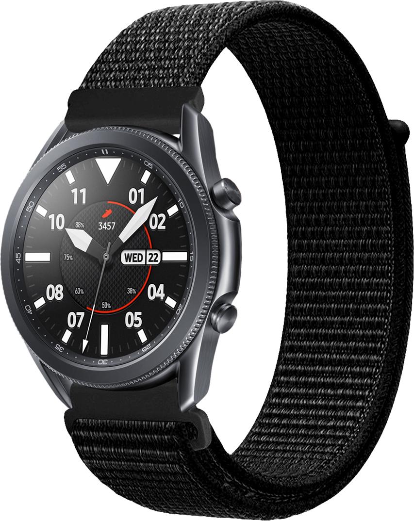 Ремешок нейлоновый Sport Loop для Galaxy Watch 3 45 мм Black (16389-2B)