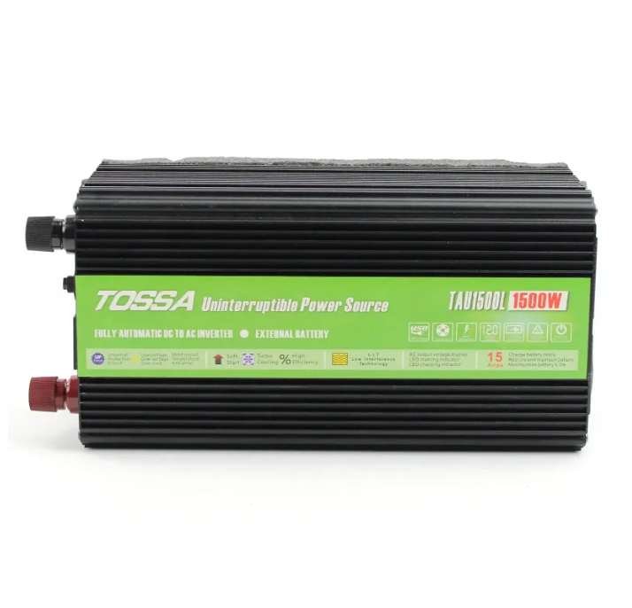 Преобразователь напряжения Tossa с функцией UPS 12-220V 1500W (TAU1500L) - фото 1