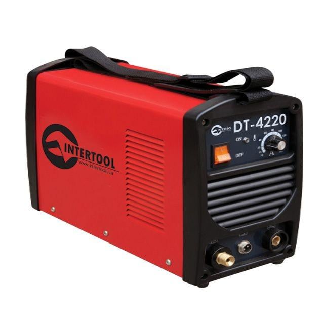 Инвертор сварочный Intertool DT-4220 для аргоновой сварки 230 В 4,5 кВт 10-200 А (DT-4220)