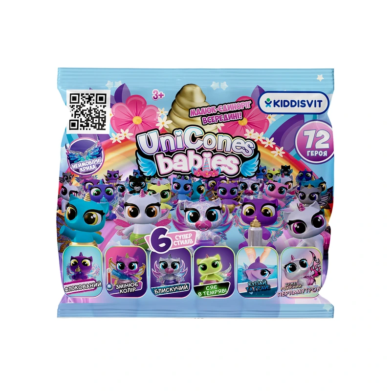 Фігурка-сюрприз колекційна UNICONES Babies ЄДИНОРОЖИК (23146)
