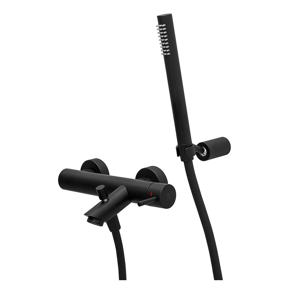 Смеситель для ванны Paffoni Light LIG023NO однорычажный Черный (142679)