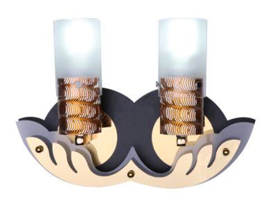 Бра настенное Sirius N 6017-2BK+GD на 2 плафоны (000025980)