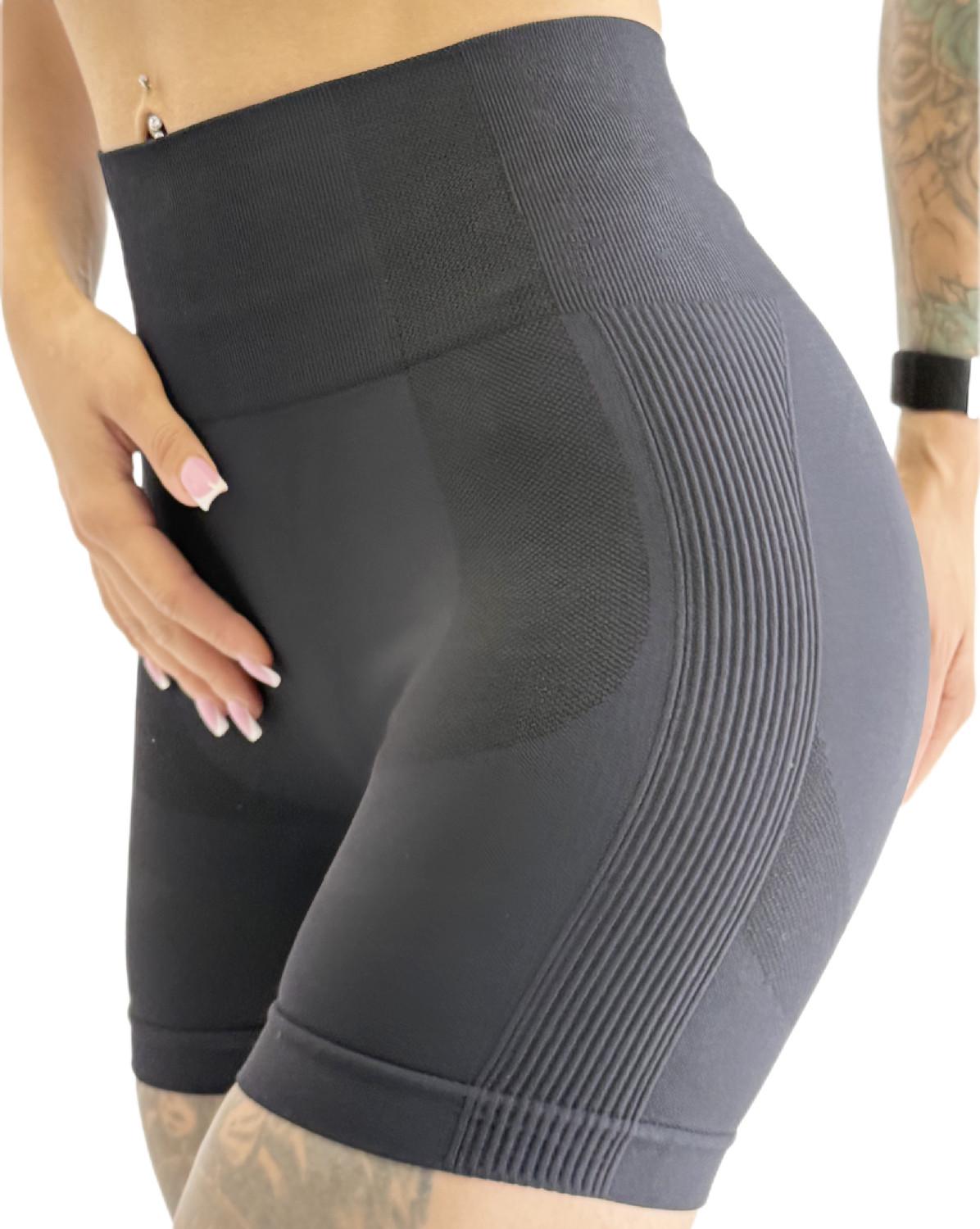 Шорты-велосипедки женские для фитнеса LILAFIT пуш ап М Черный (LFH000026) - фото 3 Шорты-велосипедки женские для фитнеса LILAFIT пуш ап М Черный (LFH000026) - фото 3