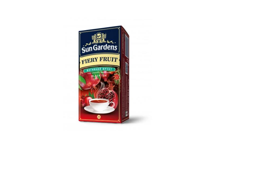 Чай чорний Sun Gardens Fiery Fruit 37,5 г (25 ф/п)