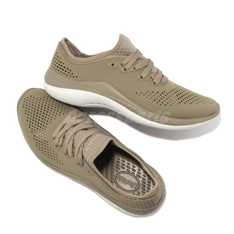 Кросівки чоловічі Crocs Literide 360 Pacer р. 42-43 Хакі (11268) - фото 7