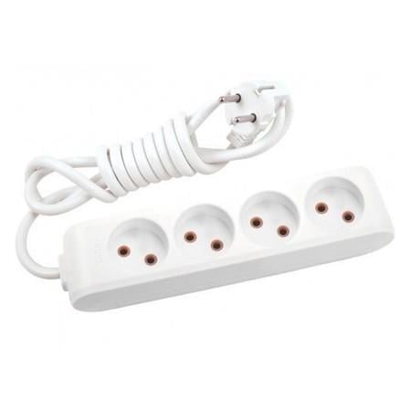 Удлинитель Viko 4 гнезда 3 м без заземления Multi-Let Белый (90112403) Удлинитель Viko 4 гнезда 3 м без заземления Multi-Let Белый (90112403)