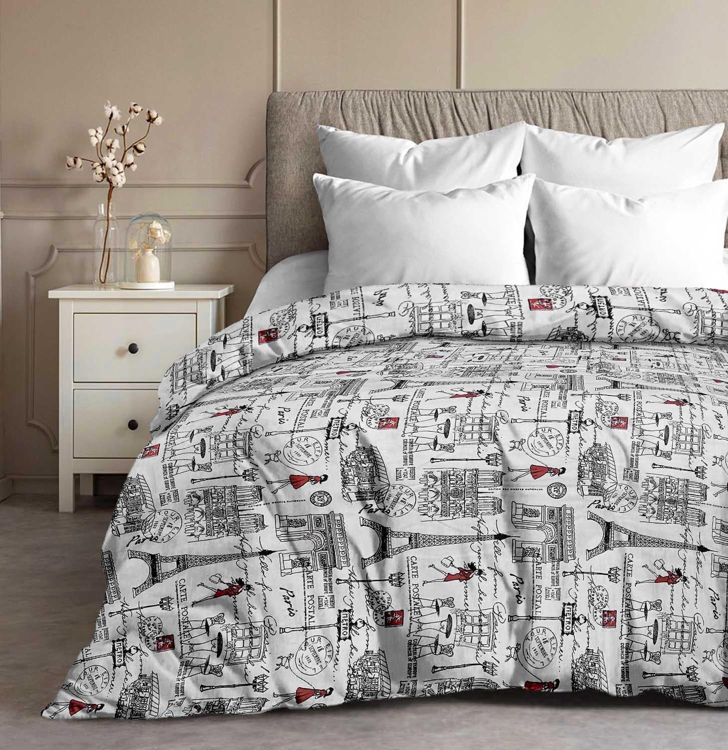 Пододеяльник бязь Zastelli 102 Париж 175х210см Пододеяльник бязь Zastelli 102 Париж 175х210см