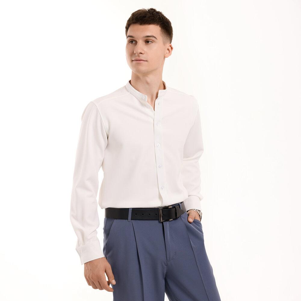 Рубашка мужская классическая Pobedov Legend XL Молочный (26198/3/4) - фото 6 Рубашка мужская классическая Pobedov Legend XL Молочный (26198/3/4) - фото 6