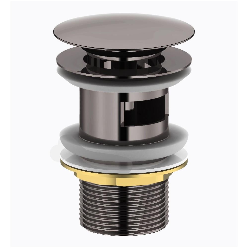 Клапан донный Imprese Brenta 1 1/4″ для раковины Графит (ZMK091908500)
