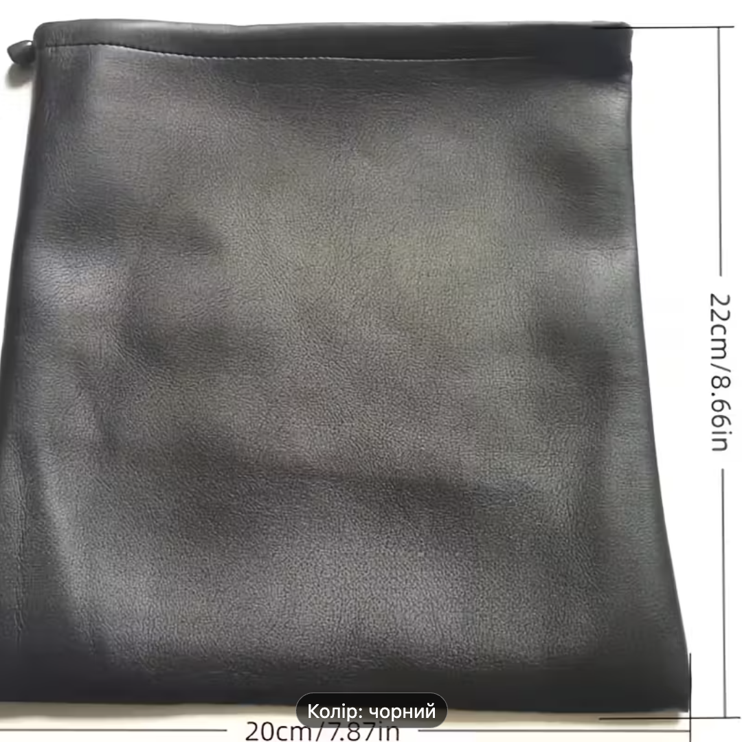 Чохол для зберігання навушників 22x20 см Чорний (29301227) - фото 4