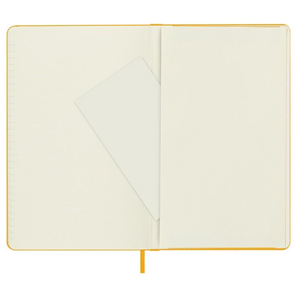 Нотатник Moleskine Silk середній в лінійку Помаранчевий (QP060M2SILK) - фото 4