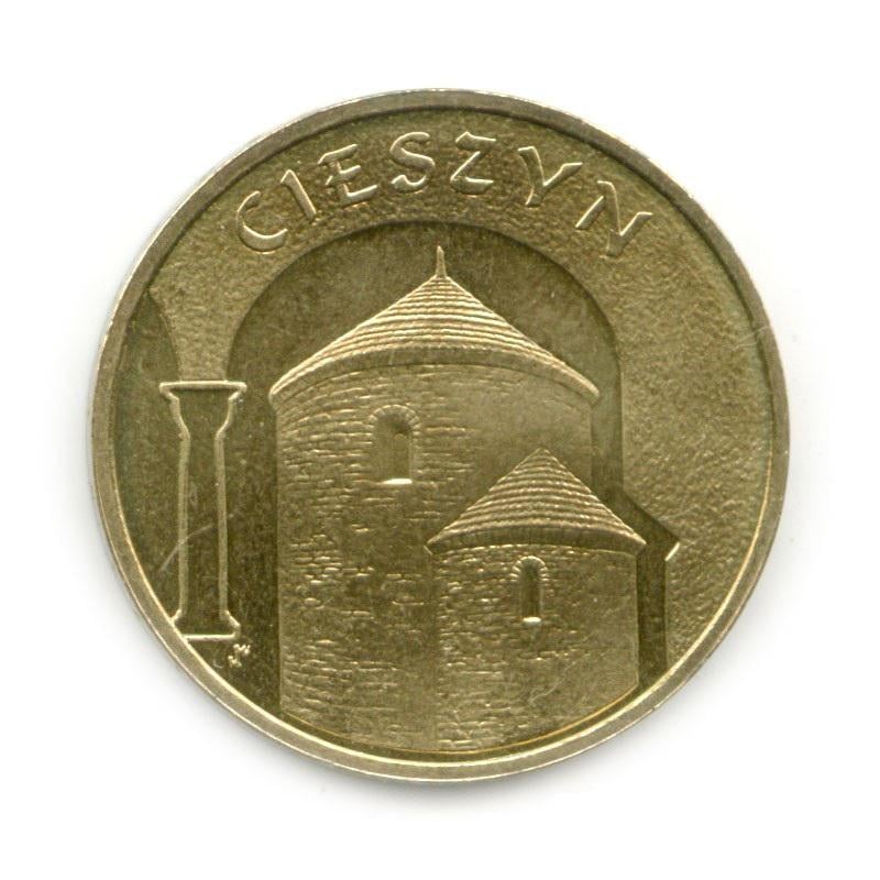 Коллекционная монета Польша 2 злотых 2005 VF-AU Цешин (29684415)