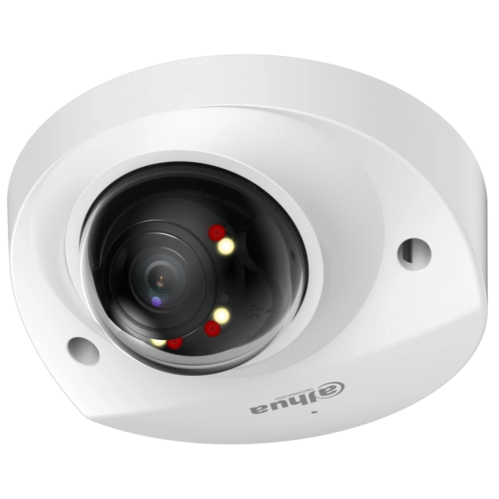 Відеокамера IP Dahua DH-IPC-HDBW2449F-AS-IL 4 Мп з мікрофоном 2,8 мм (2863454648)
