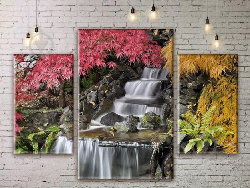 Модульна картина Водоспад ADNA0042 розмір 120 х 180 см