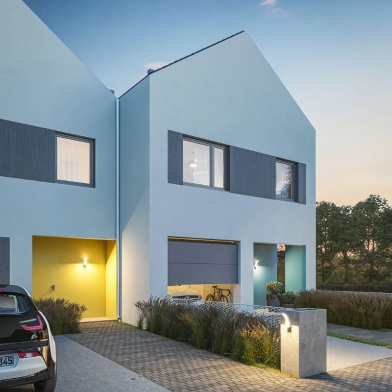 Светильник светодиодный фасадный PARIS 10 Вт 4000K IP54 Белый (LD-PAR10W40BC-00) - фото 3