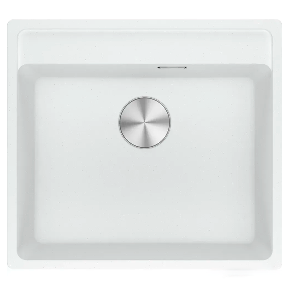 Мойка кухонная без крыла Franke Maris MRG 610-52 TL прямоугольная фрагранит 560х510 мм White (114.0668.820)