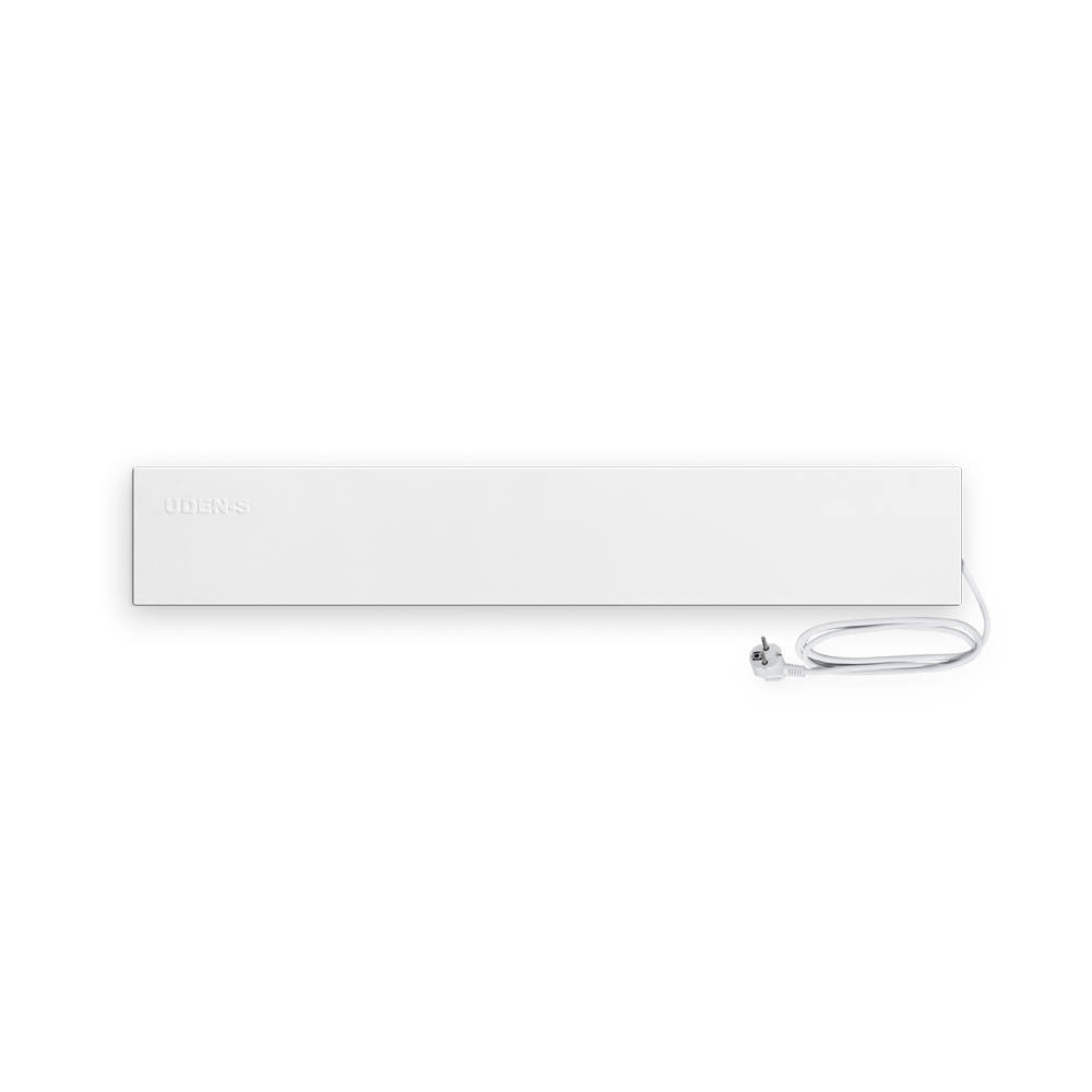 Металокерамічний обігрівач Uden-S-250 зі шнуром до 5 м2 975х163 мм Білий (25748336)