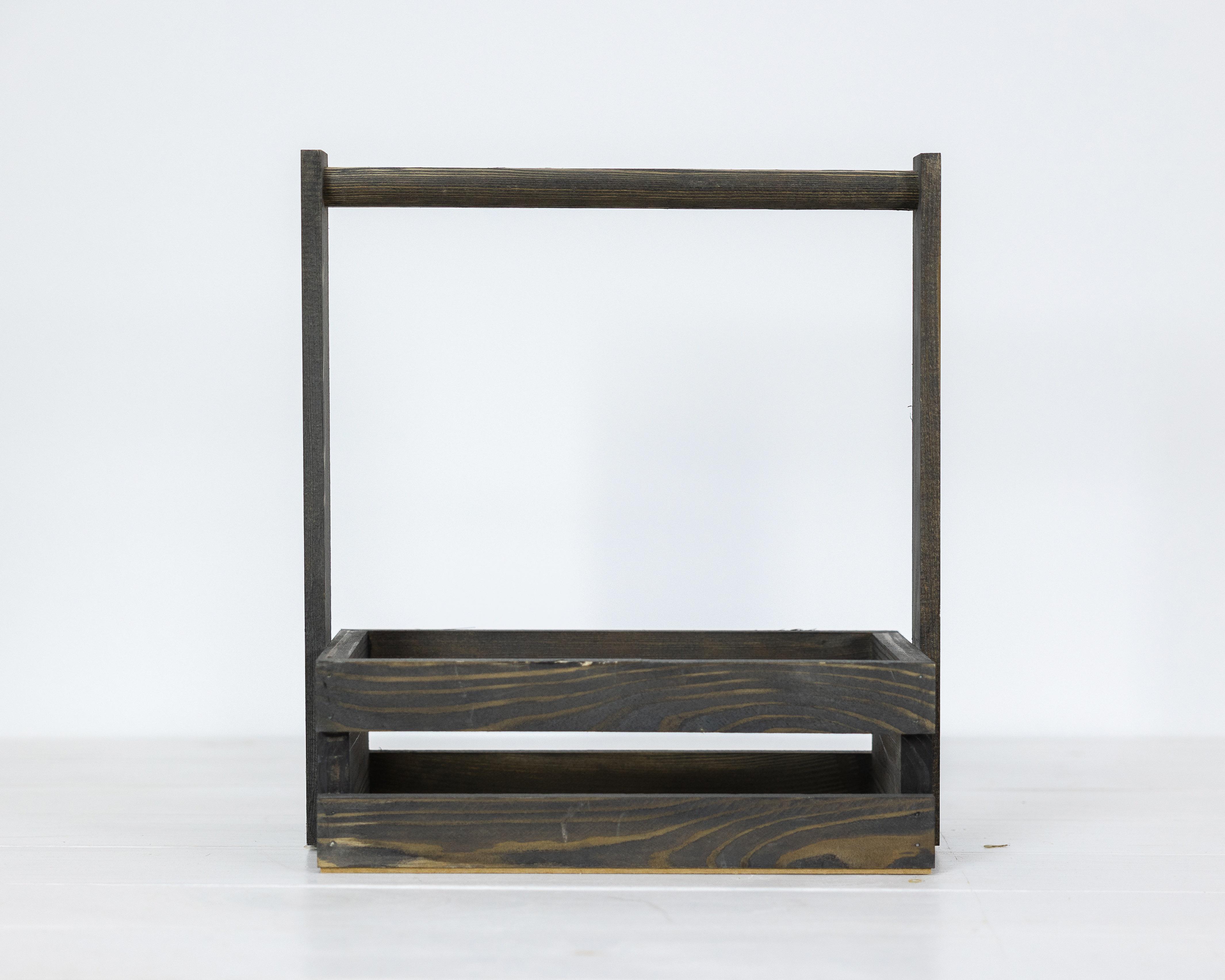 Ящик деревянный для подарков Лагом Темно-серый (0002118) - фото 3 Ящик деревянный для подарков Лагом Темно-серый (0002118) - фото 3