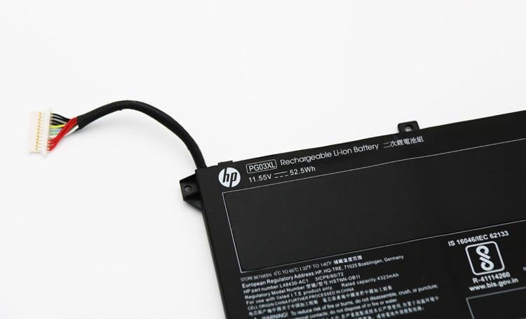 Акумулятор для ноутбука HP Pavilion Gaming 16-А/16-A0000TX/PG03XL/11/55 V/52/5 Wh - фото 3 Акумулятор для ноутбука HP Pavilion Gaming 16-А/16-A0000TX/PG03XL/11/55 V/52/5 Wh - фото 3